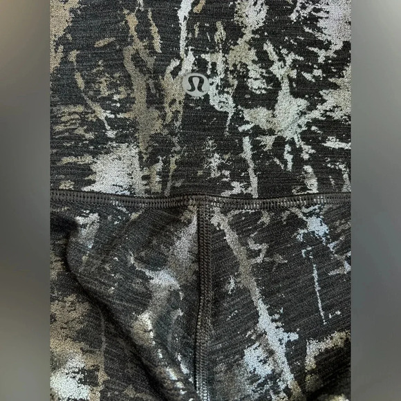 Lululemon Wunder Under Hi-Rise Tight Brindle Foil 28 W5BIHS Crinkle Heather 6 - Picture 9 of 11
